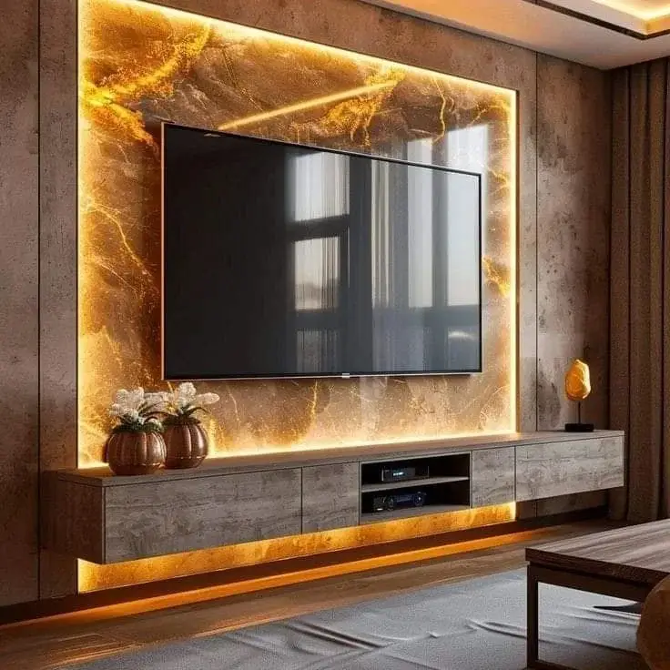 Best TV Unit With LED Panels