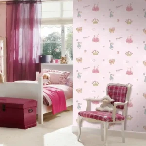 Pink Princess Castle Pattern