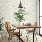 Soft Ivory Textured Marble-Effect Wallpaper main Soft Ivory Textured