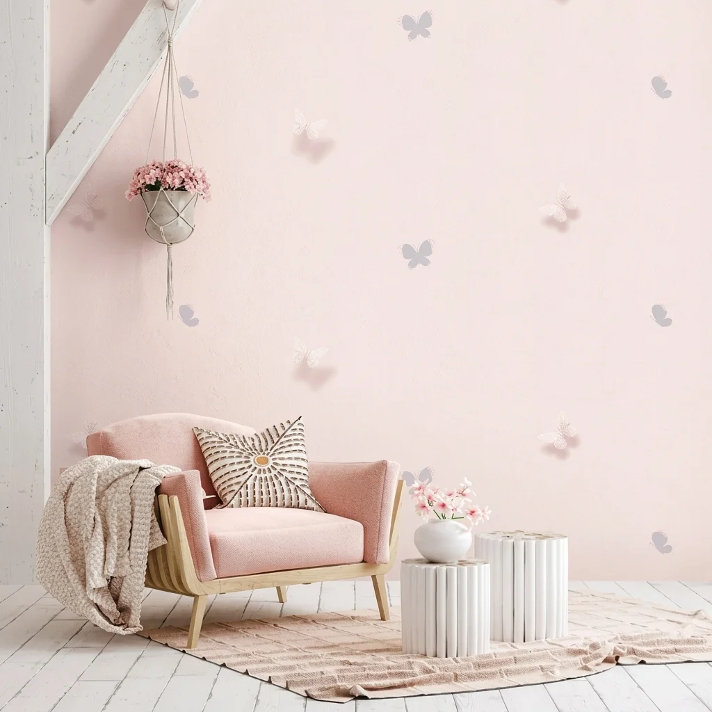 Soft Pink Papillon